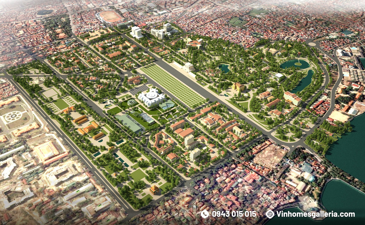 Điều chỉnh Quy hoạch chi tiết Khu trung tâm chính trị Ba Đình, TP. Hà Nội, tỷ lệ 1/2.000